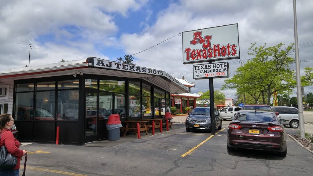 AJ Texas Hots | restaurant | 824 Foote Ave, Jamestown, NY 14701, USA | 7164849646 OR +1 716-484-9646