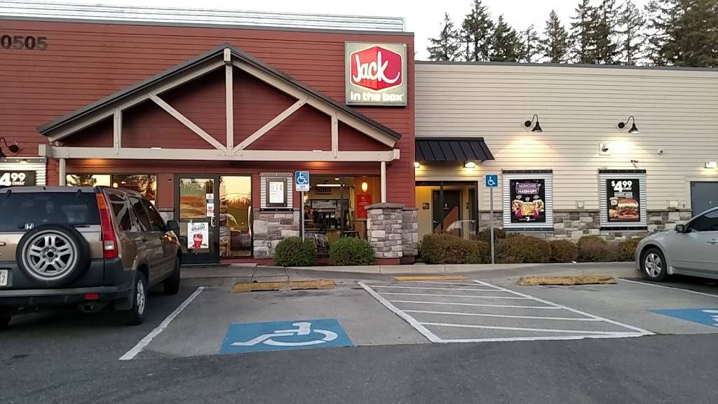 Jack in the Box | restaurant | 20505 Mountain Hwy E, Spanaway, WA 98387, USA | 2538472891 OR +1 253-847-2891