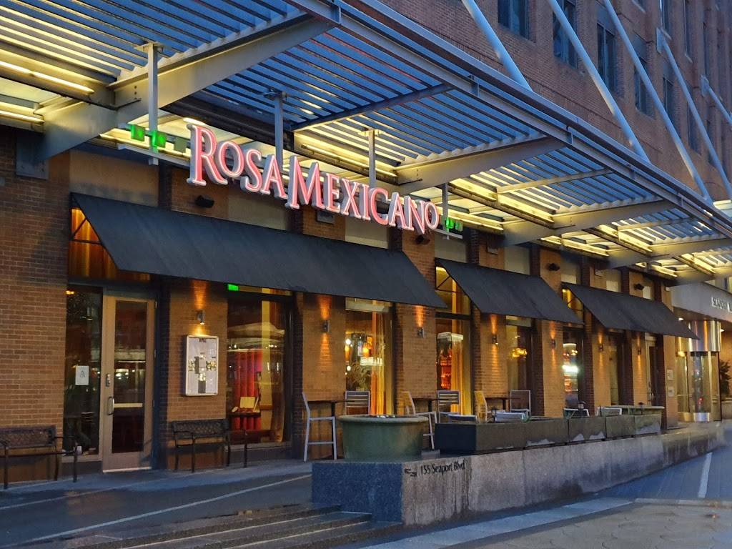 Rosa Mexicano | restaurant | 155 Seaport Blvd, Boston, MA 02210, USA | 6174766122 OR +1 617-476-6122