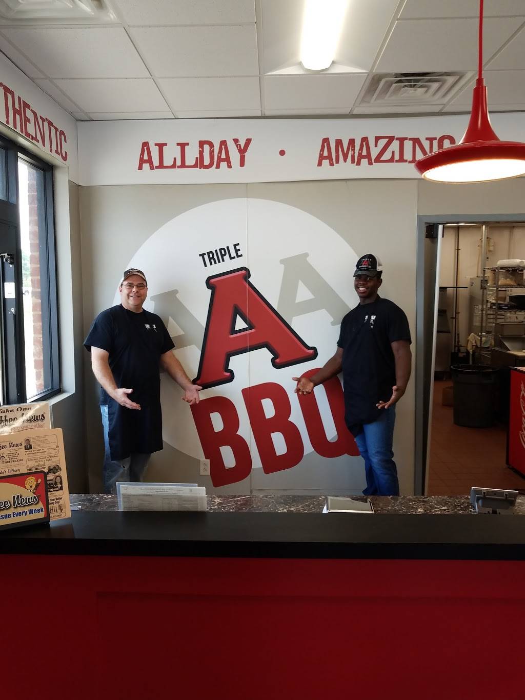 Triple As BBQ | restaurant | 1206 Luckney Rd suite a, Flowood, MS 39232, USA | 7692162753 OR +1 769-216-2753