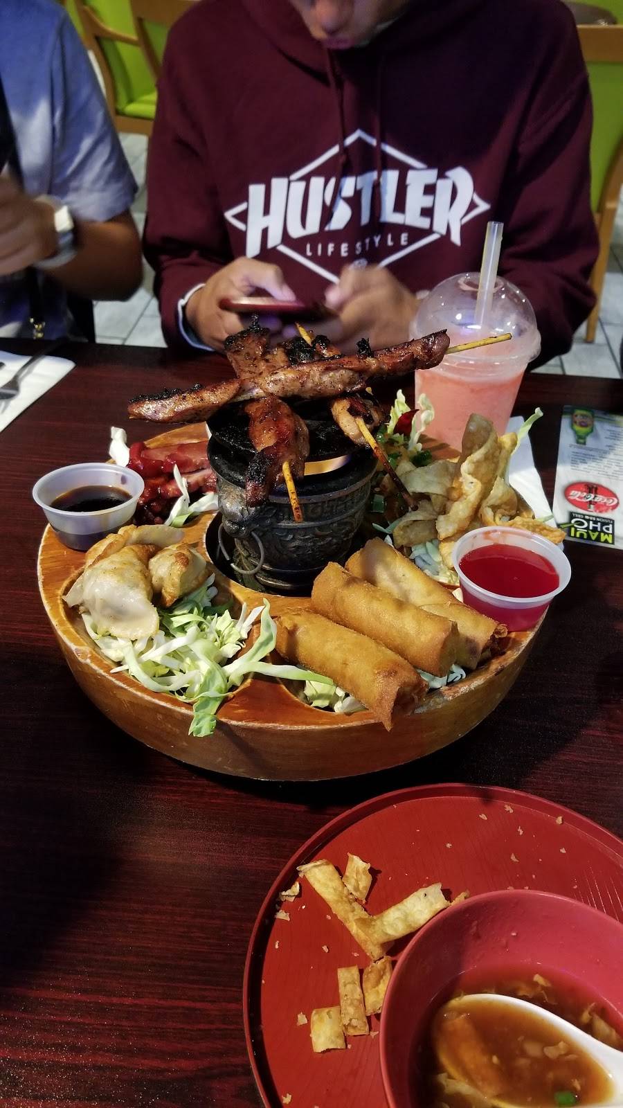 Maui Pho | restaurant | 4011 Ming Ave, Bakersfield, CA 93309, USA | 6618343235 OR +1 661-834-3235