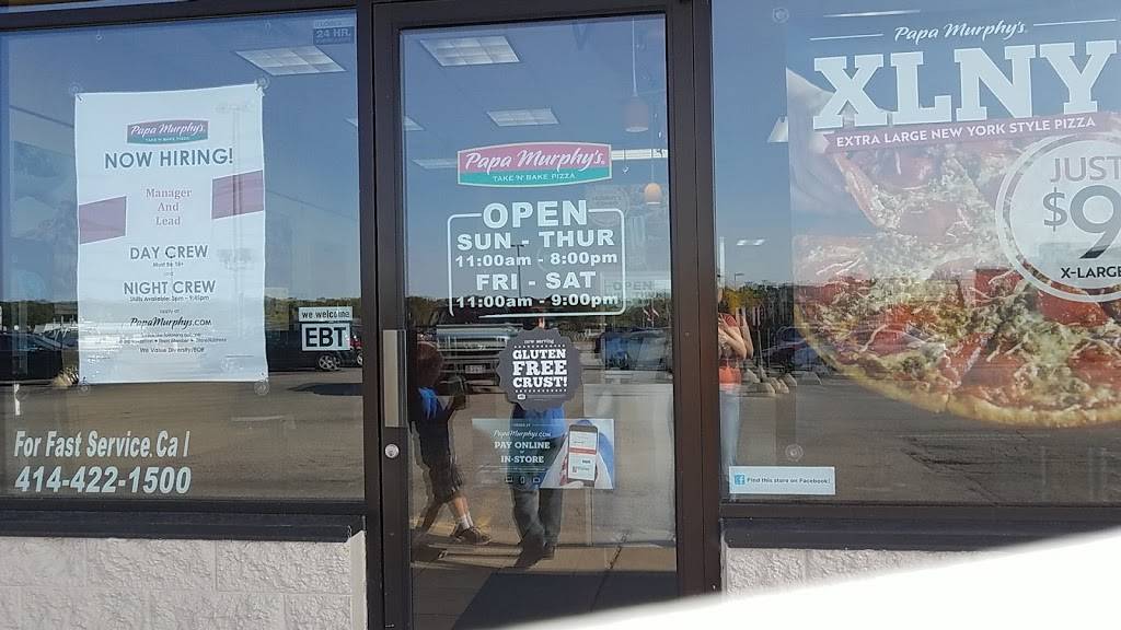 Papa Murphys Take N Bake Pizza | meal takeaway | S74W17025 Janesville Rd, Muskego, WI 53150, USA | 4144221500 OR +1 414-422-1500