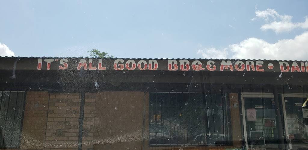 Its All Good BBQ & More | restaurant | 617 S 22nd St, Temple, TX 76501, USA | 2547741221 OR +1 254-774-1221
