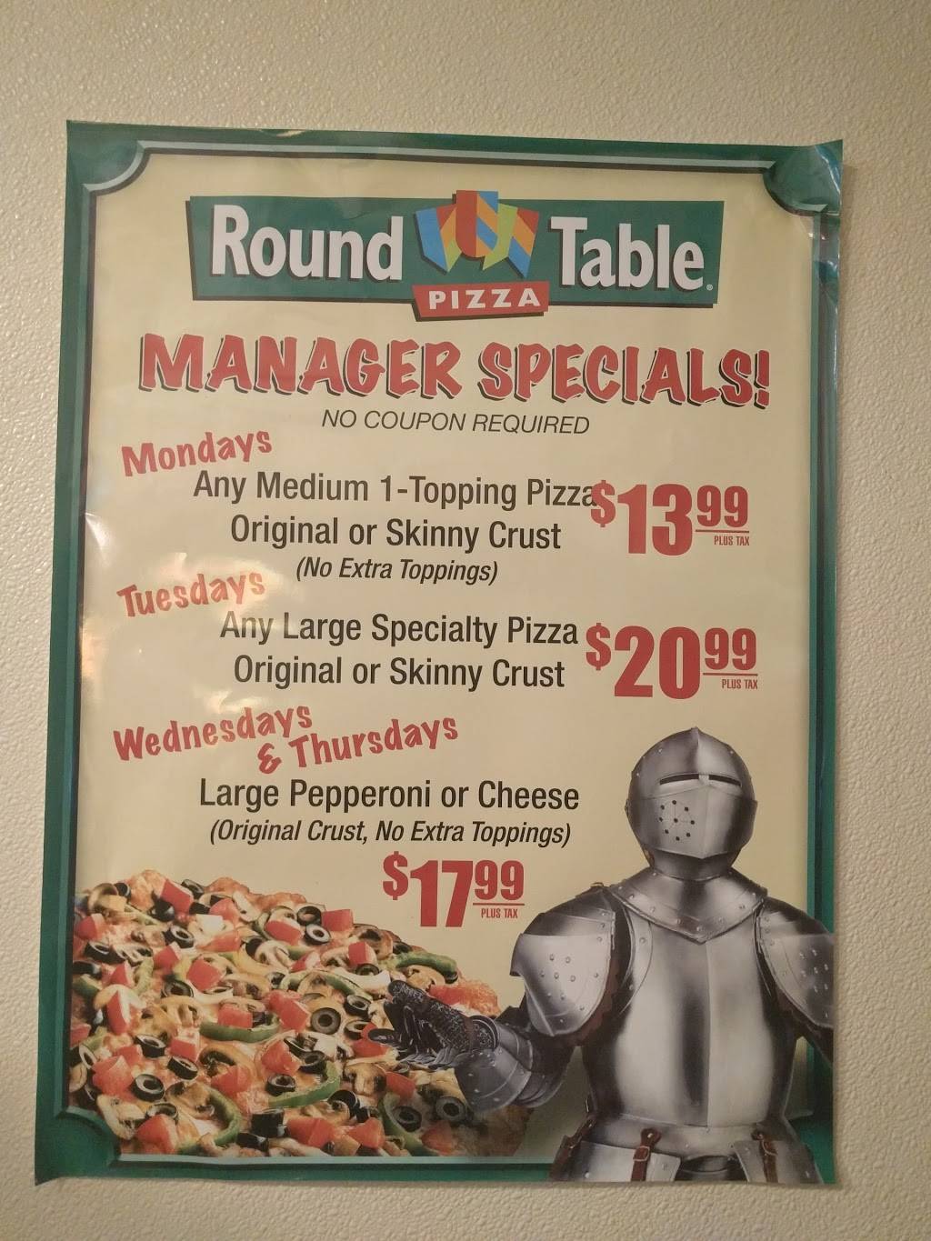 Round Table Pizza | meal delivery | 57 N Santa Cruz Ave, Los Gatos, CA 95030, USA | 4083547520 OR +1 408-354-7520