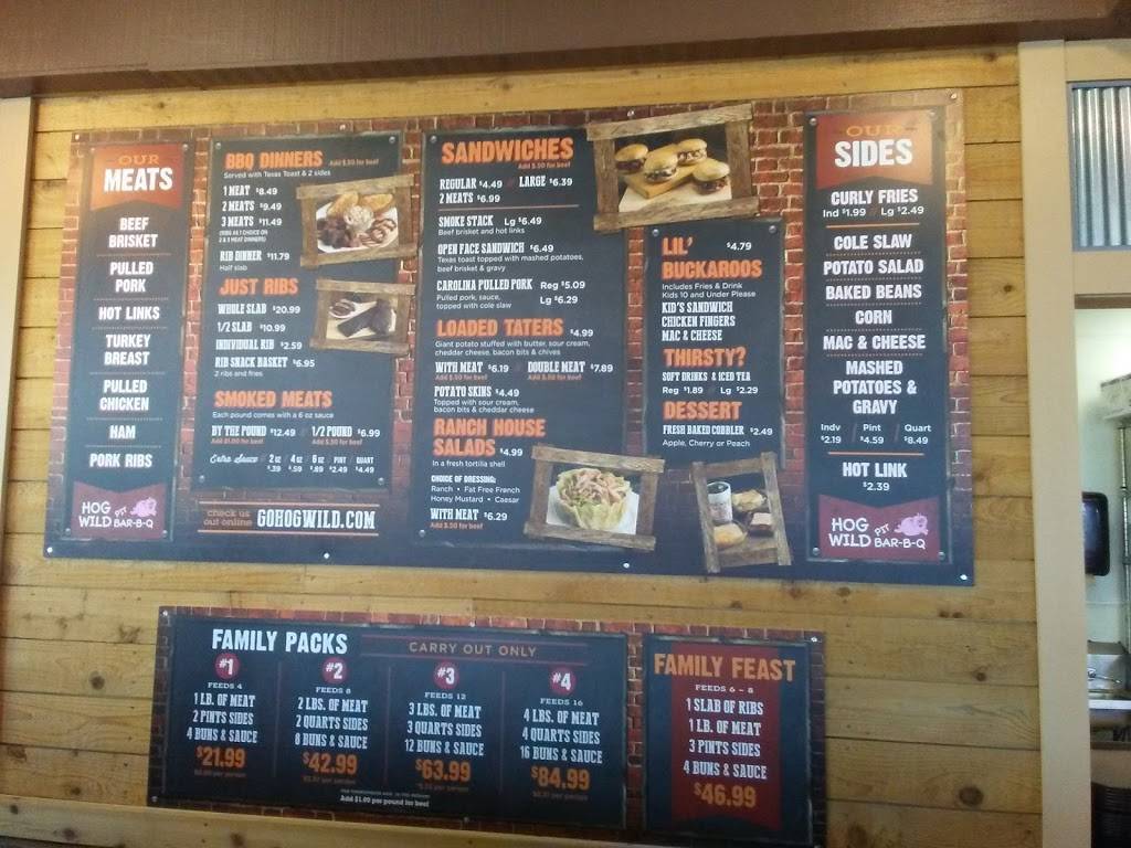 Hog Wild Pit Bar-B-Q | restaurant | 1200 Rock Rd, Wichita, KS 67207, USA | 3166187227 OR +1 316-618-7227