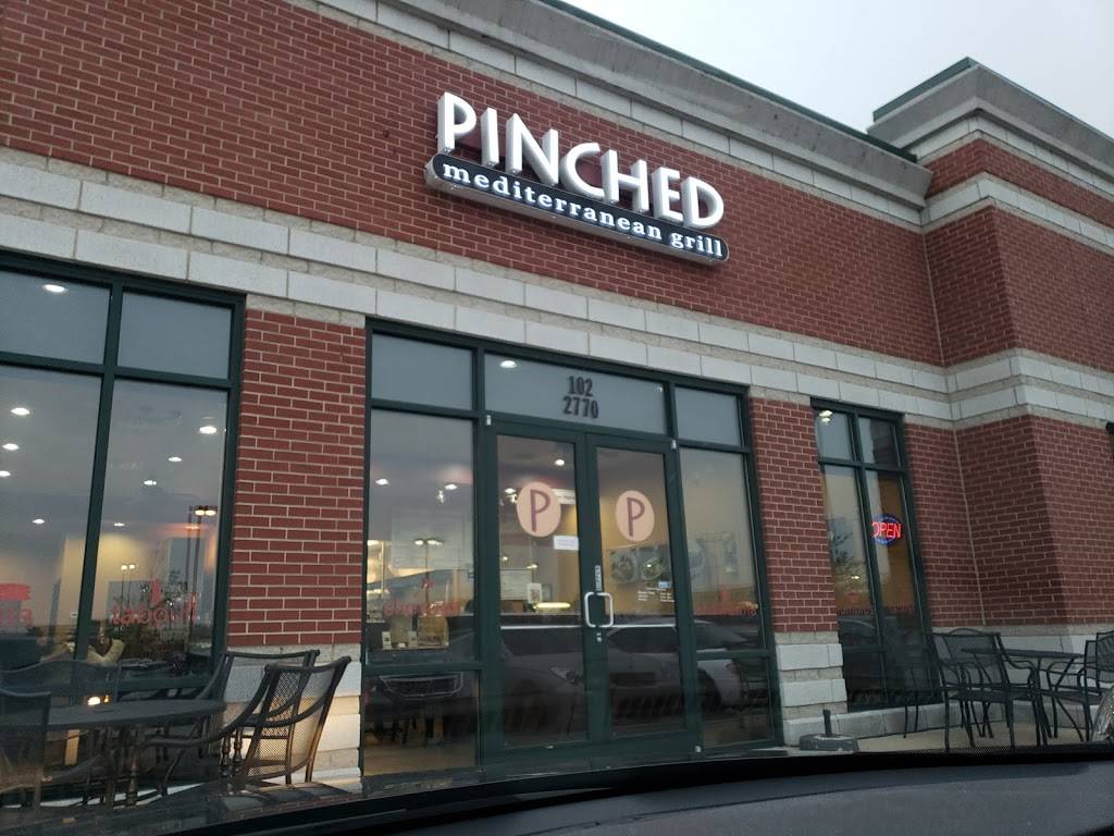 Pinched Mediterranean Grill | restaurant | 2770 S Highland Ave #102, Lombard, IL 60148, USA | 6308899200 OR +1 630-889-9200