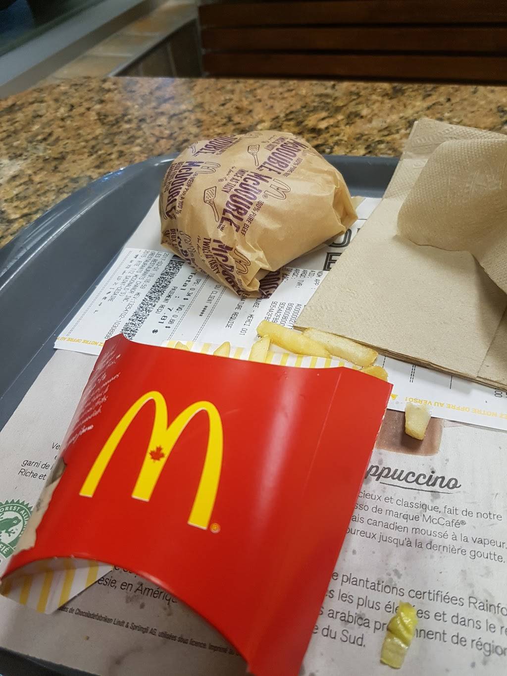 McDonalds | cafe | 2015 QC-112, Saint-Césaire, QC J0L 1T0, Canada | 4504693535 OR +1 450-469-3535