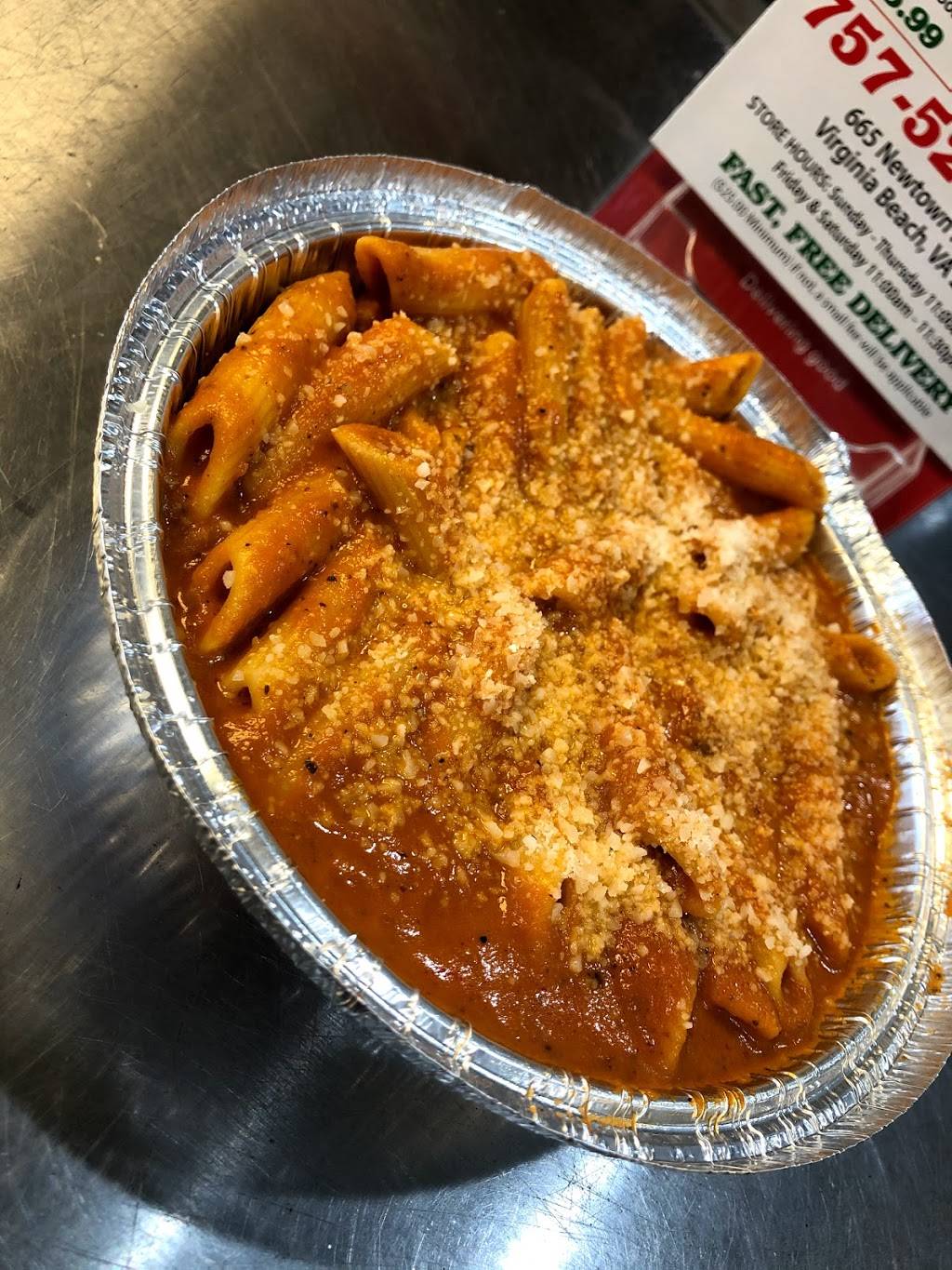 Litalien Pizza and Pasta | restaurant | 665 Newtown Rd suite #110, Virginia Beach, VA 23462, USA | 7575245652 OR +1 757-524-5652