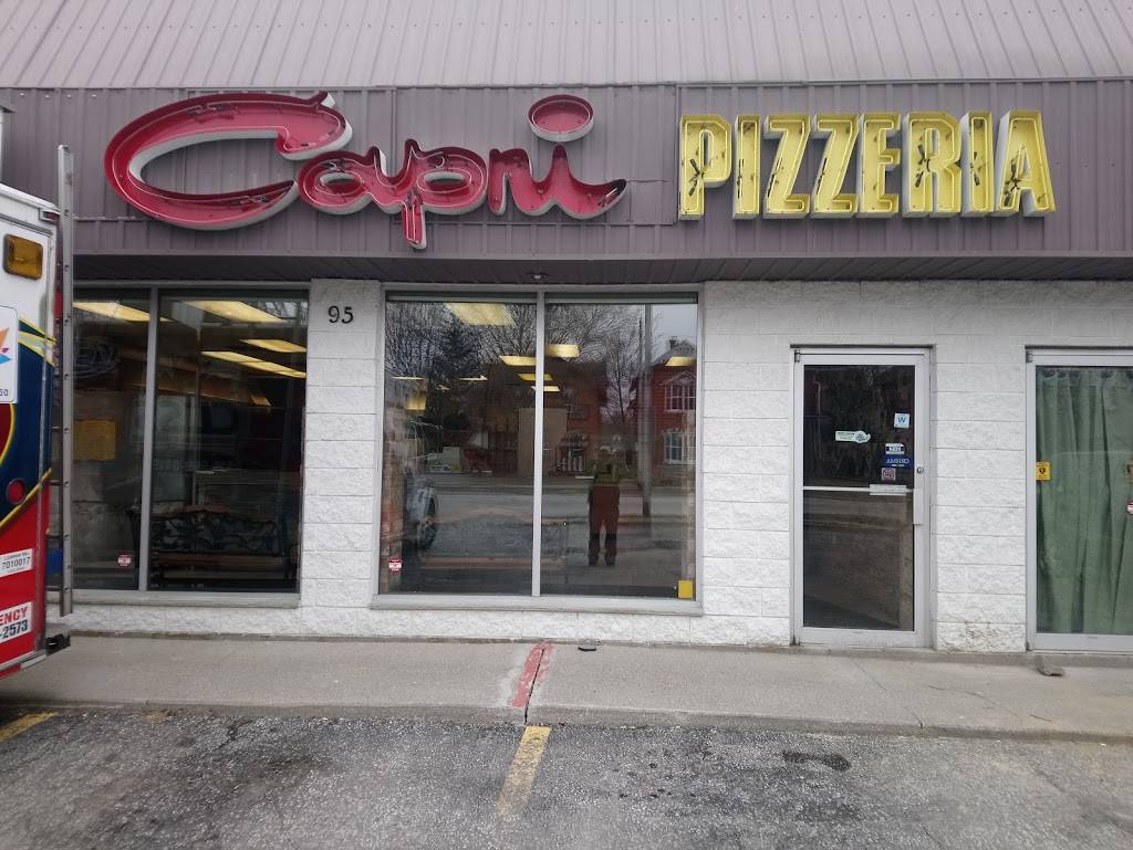 Capri Pizza | meal takeaway | 95 Talbot St S, Essex, ON N8M 1B3, Canada | 5197766061 OR +1 519-776-6061