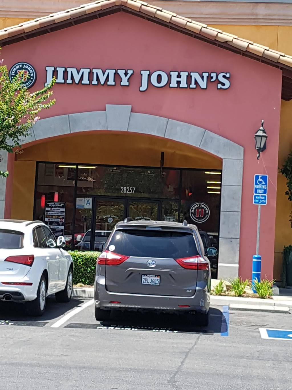 Jimmy Johns | meal delivery | 28257 Newhall Ranch Rd, Santa Clarita, CA 91355, USA | 6617759900 OR +1 661-775-9900