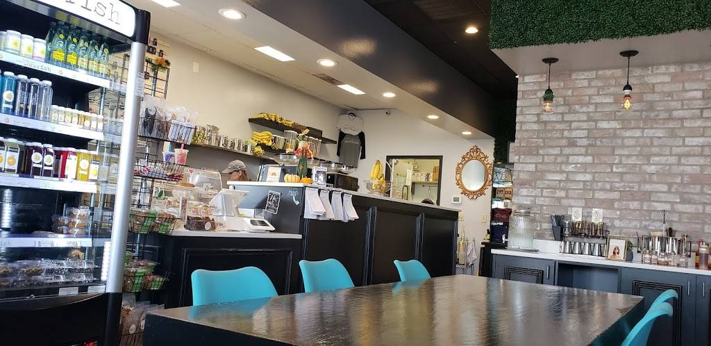 Nourish Juice Bar + Kalos Coffee Co | cafe | 2155 Durham Dr #101, Houston, TX 77007, USA | 8324264381 OR +1 832-426-4381