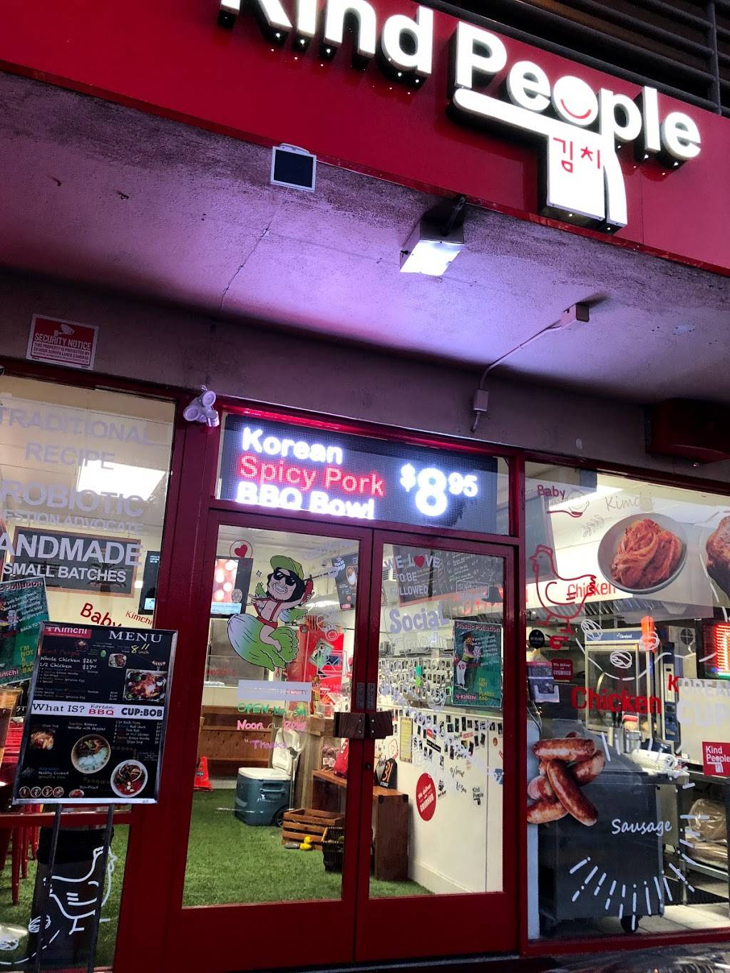Kind People Kimchi | restaurant | 4220 Beverly Blvd, Los Angeles, CA 90004, USA | 2132632188 OR +1 213-263-2188