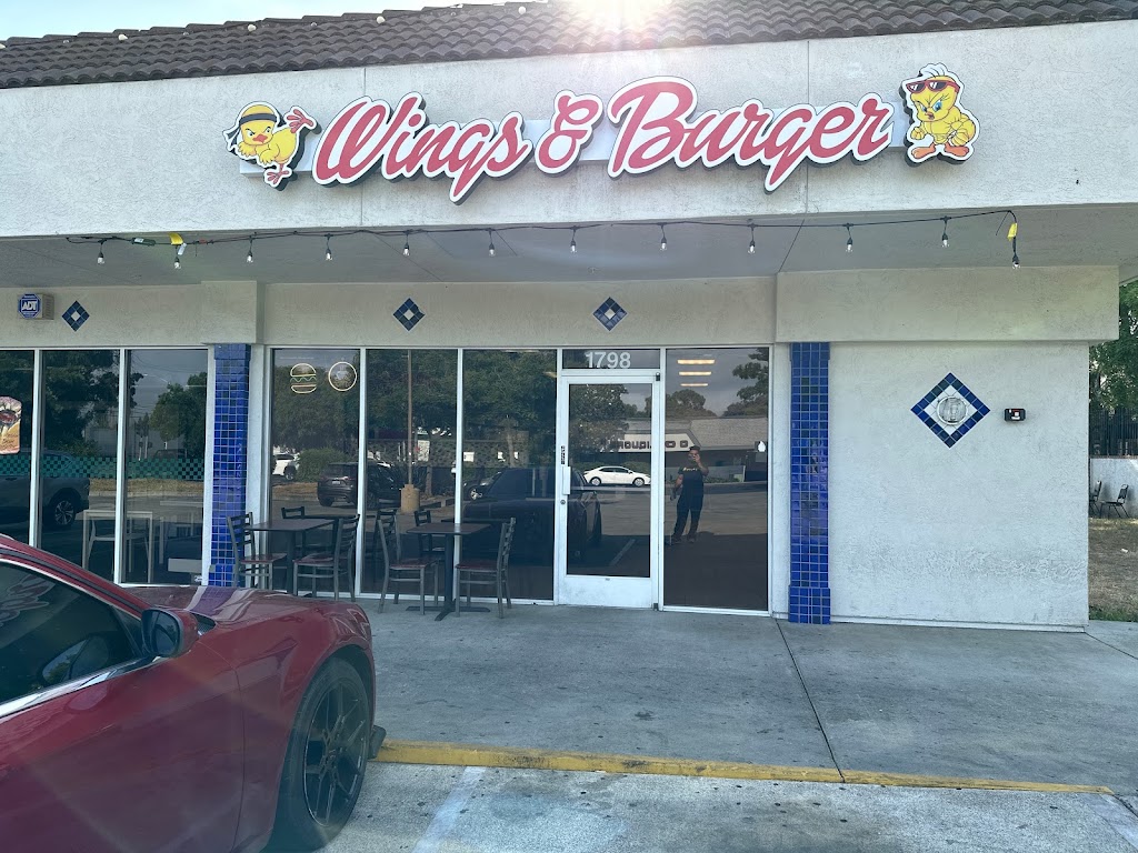 Wings & Burger | meal takeaway | 1798 Whipple Rd, Union City, CA 94587, USA | 5103618234 OR +1 510-361-8234