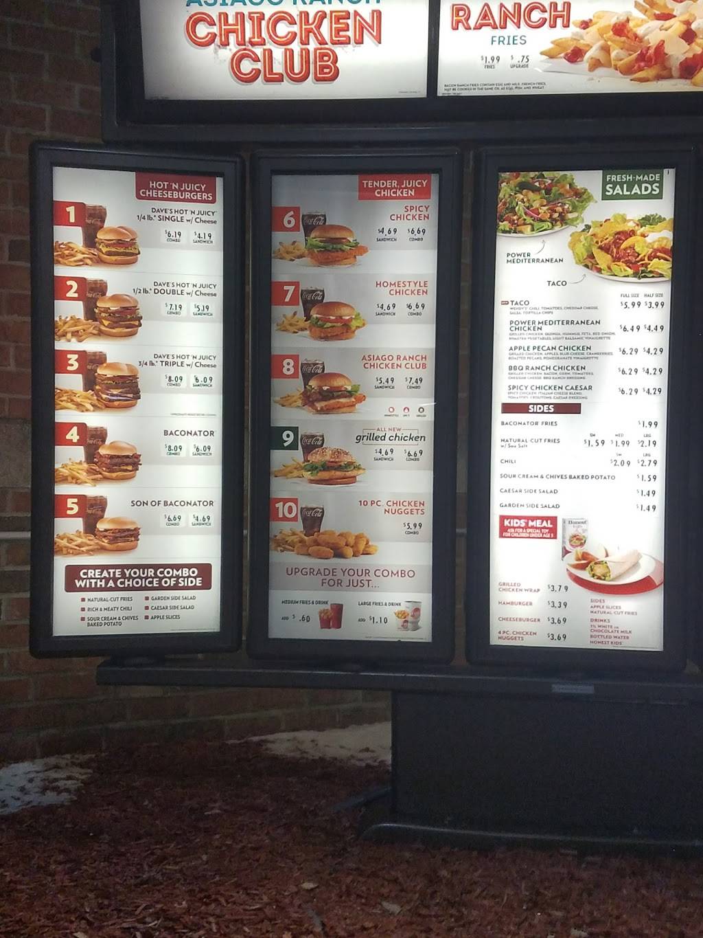 Wendys | restaurant | 7940 S Howell Ave, Oak Creek, WI 53154, USA | 4147669977 OR +1 414-766-9977