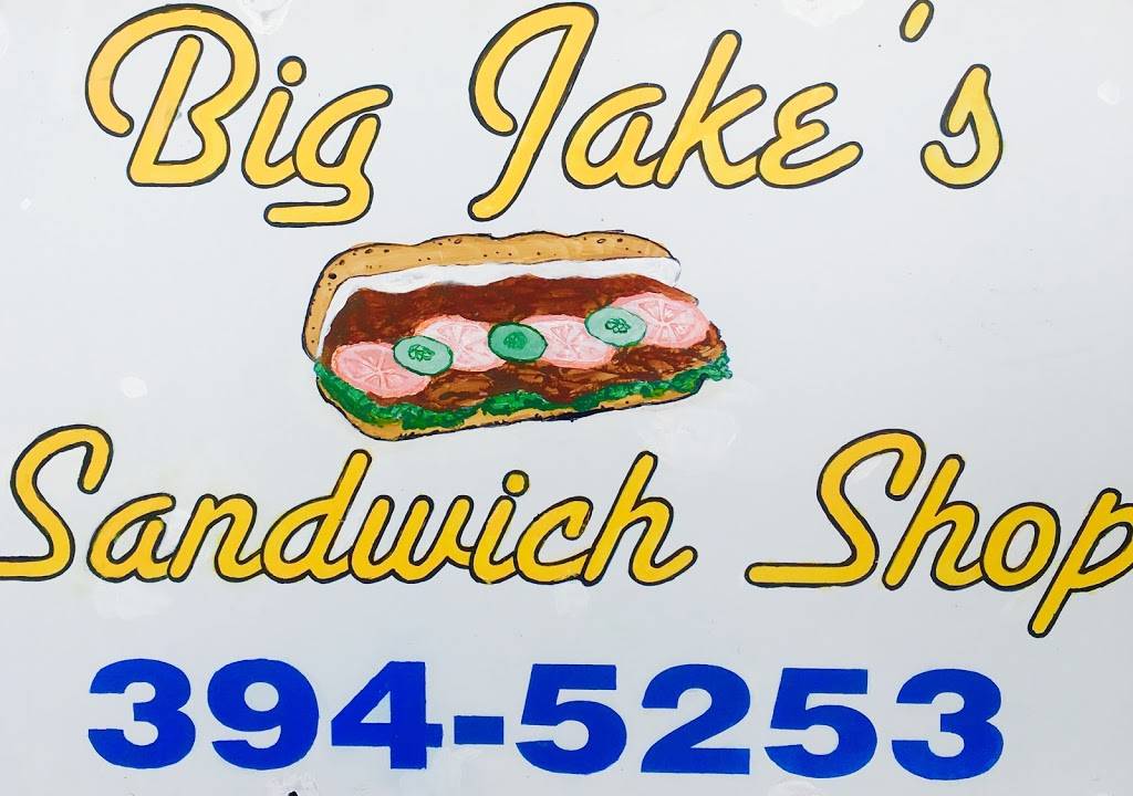 Big Jakes Sandwich Shop | restaurant | 203 Ave G, Belle Chasse, LA 70037, USA | 5043945253 OR +1 504-394-5253