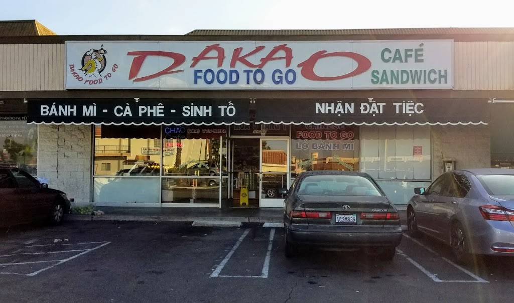 Dakao Food To Go | restaurant | 14550 Brookhurst St, Westminster, CA 92683, USA | 7147758194 OR +1 714-775-8194