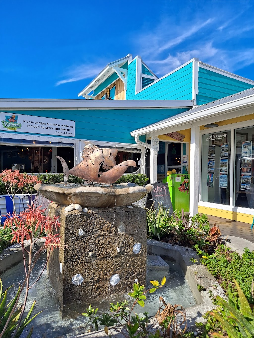 Krazyfish Grille | cafe | 113 Monument Ave, Port St Joe, FL 32456, USA | 8502297878 OR +1 850-229-7878