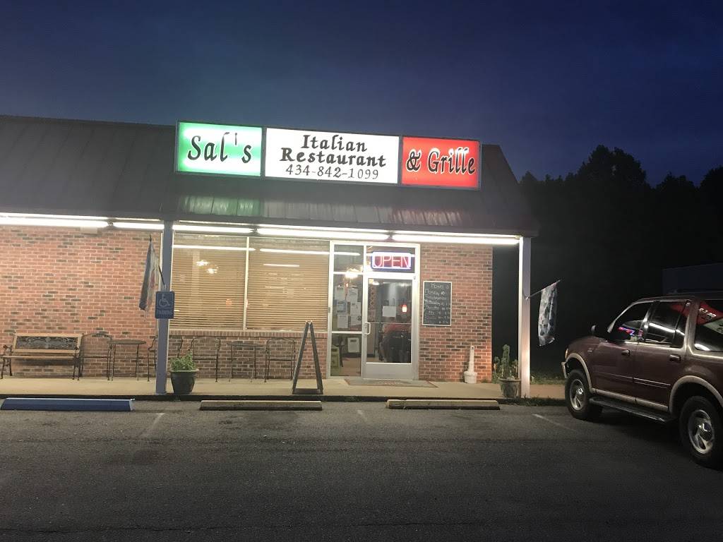 Sals Italian Restaurant-Grill | restaurant | 4316 James Madison Hwy, Fork Union, VA 23055, USA | 4348421099 OR +1 434-842-1099