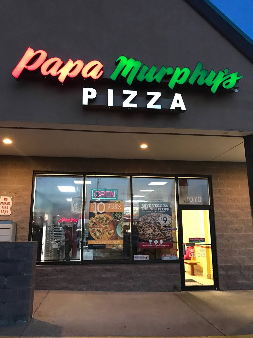 Papa Murphys | Take N Bake Pizza | meal takeaway | 1070 W Santa Fe St, Olathe, KS 66061, USA | 9137129029 OR +1 913-712-9029