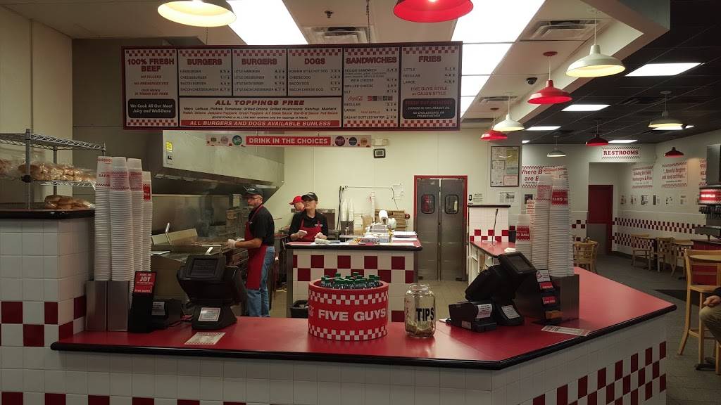 Five Guys | meal takeaway | 234 Brookview Centre Way, Knoxville, TN 37919, USA | 8656027701 OR +1 865-602-7701