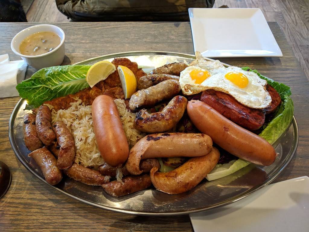 Max Bratwurst Und bier | restaurant | 1266, 4702 30th Ave, Astoria, NY 11103, USA | 7187771635 OR +1 718-777-1635