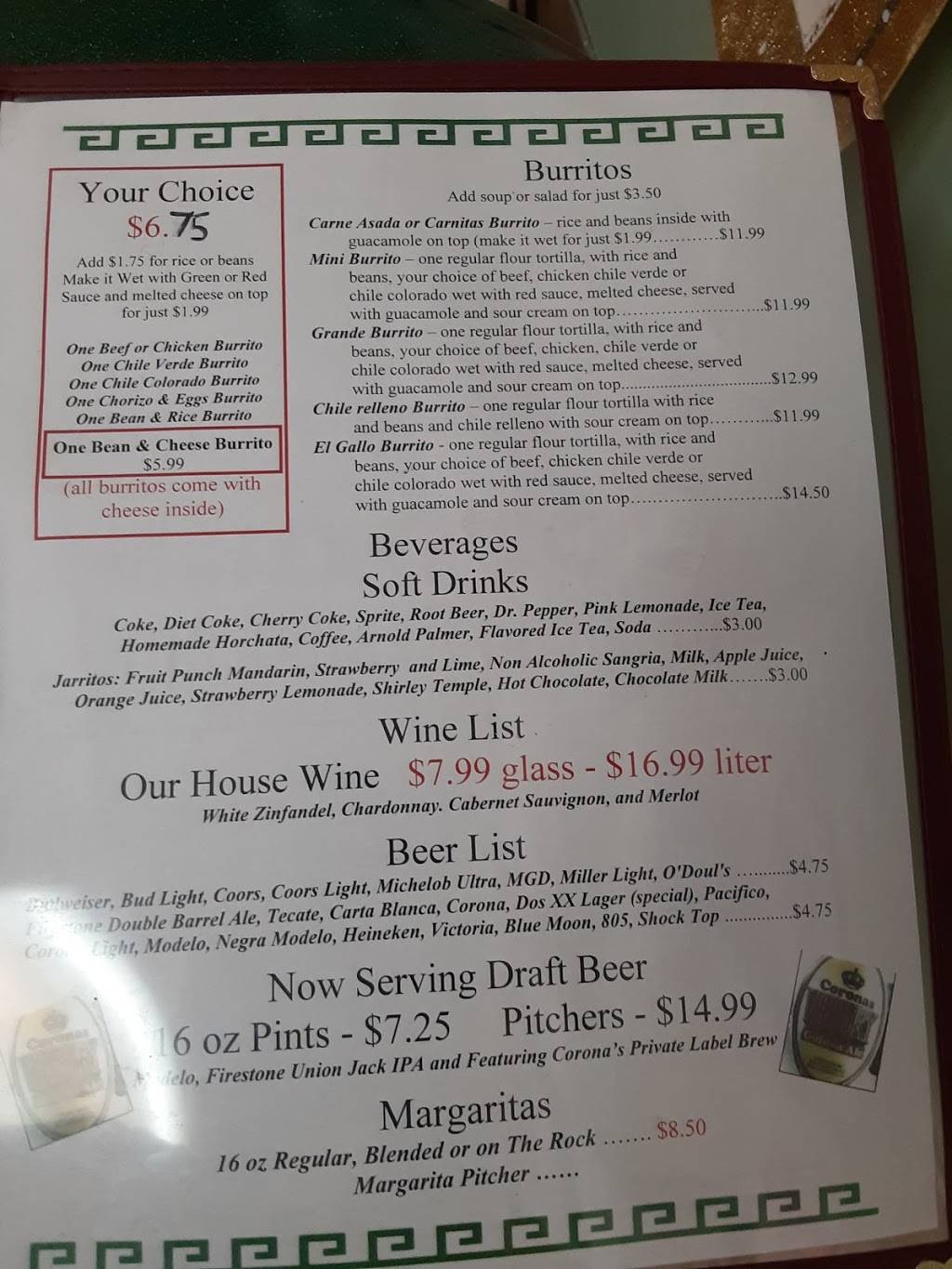 Coronas Mexican Restaurant | restaurant | 1263 E Grand Ave, Arroyo Grande, CA 93420, USA | 8054739999 OR +1 805-473-9999