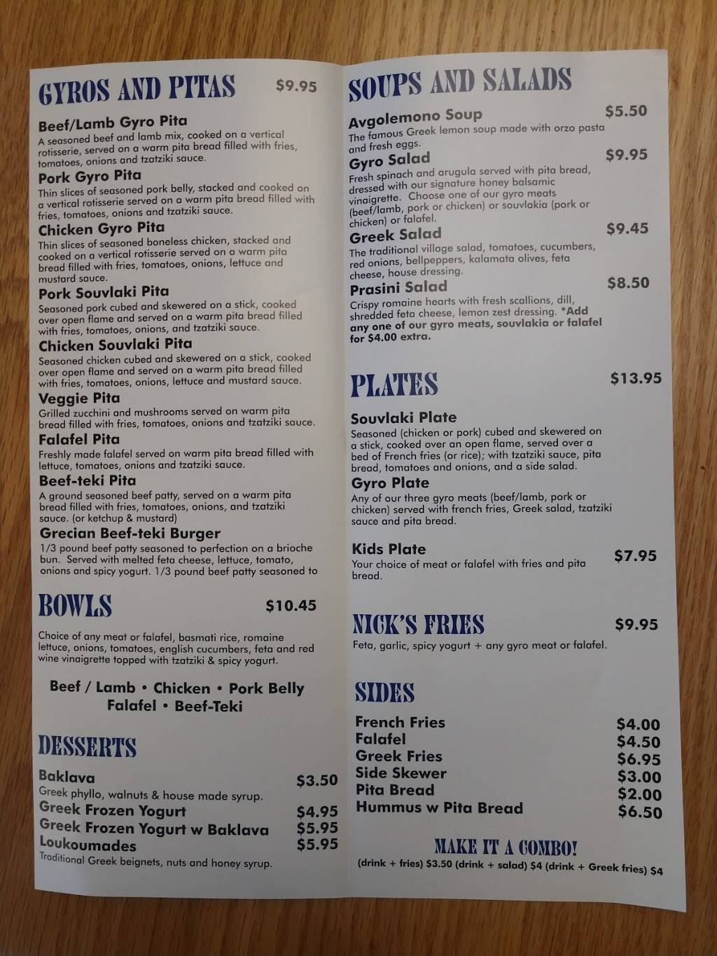 nick the greek | restaurant | 721 Lincoln Ave, Napa, CA 94558, USA | 7079275802 OR +1 707-927-5802