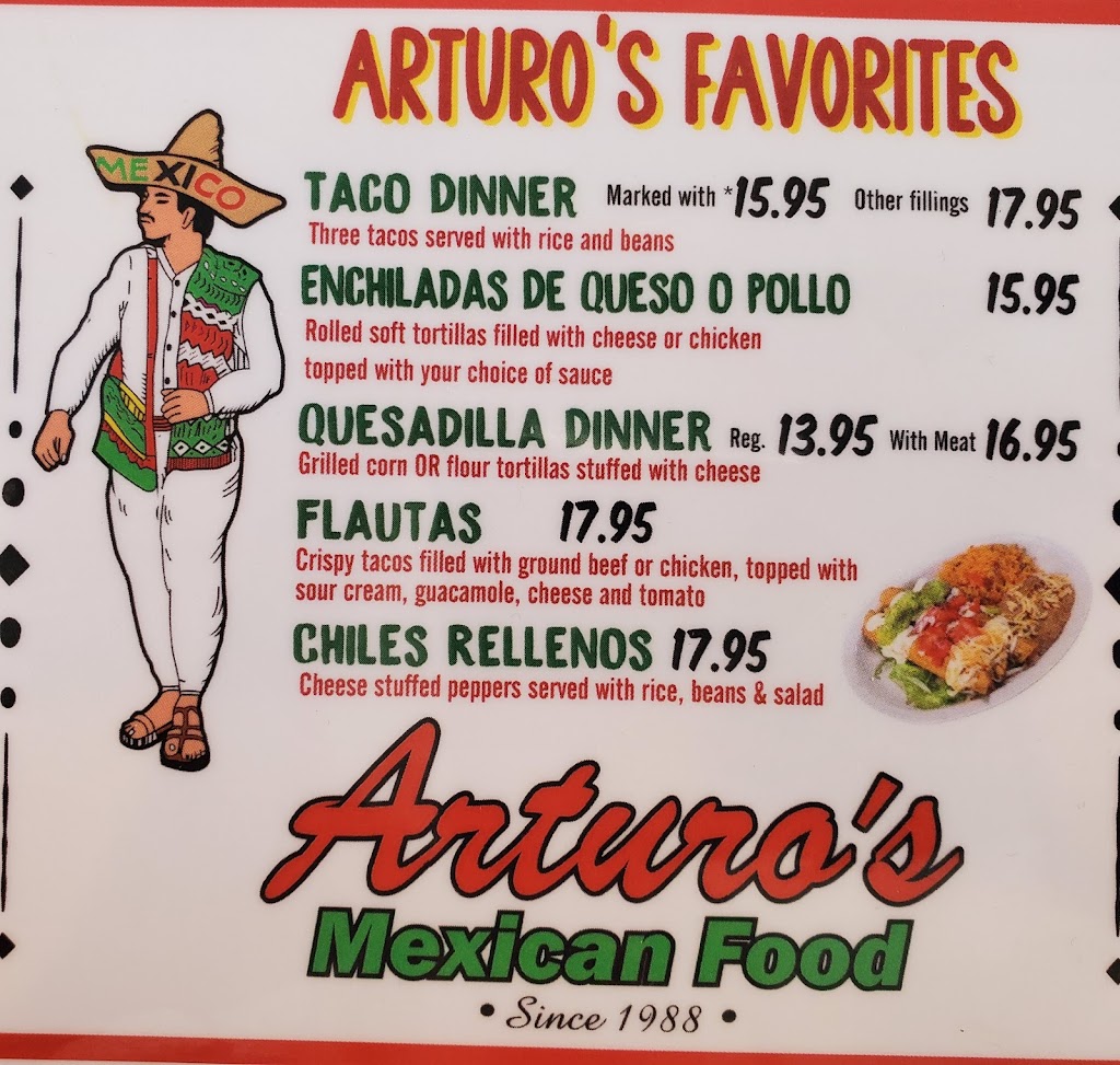 Arturo’s Mexican Food (Diversey Ave.) | restaurant | 7146 W Diversey Ave, Chicago, IL 60707, USA | 7734137145 OR +1 773-413-7145