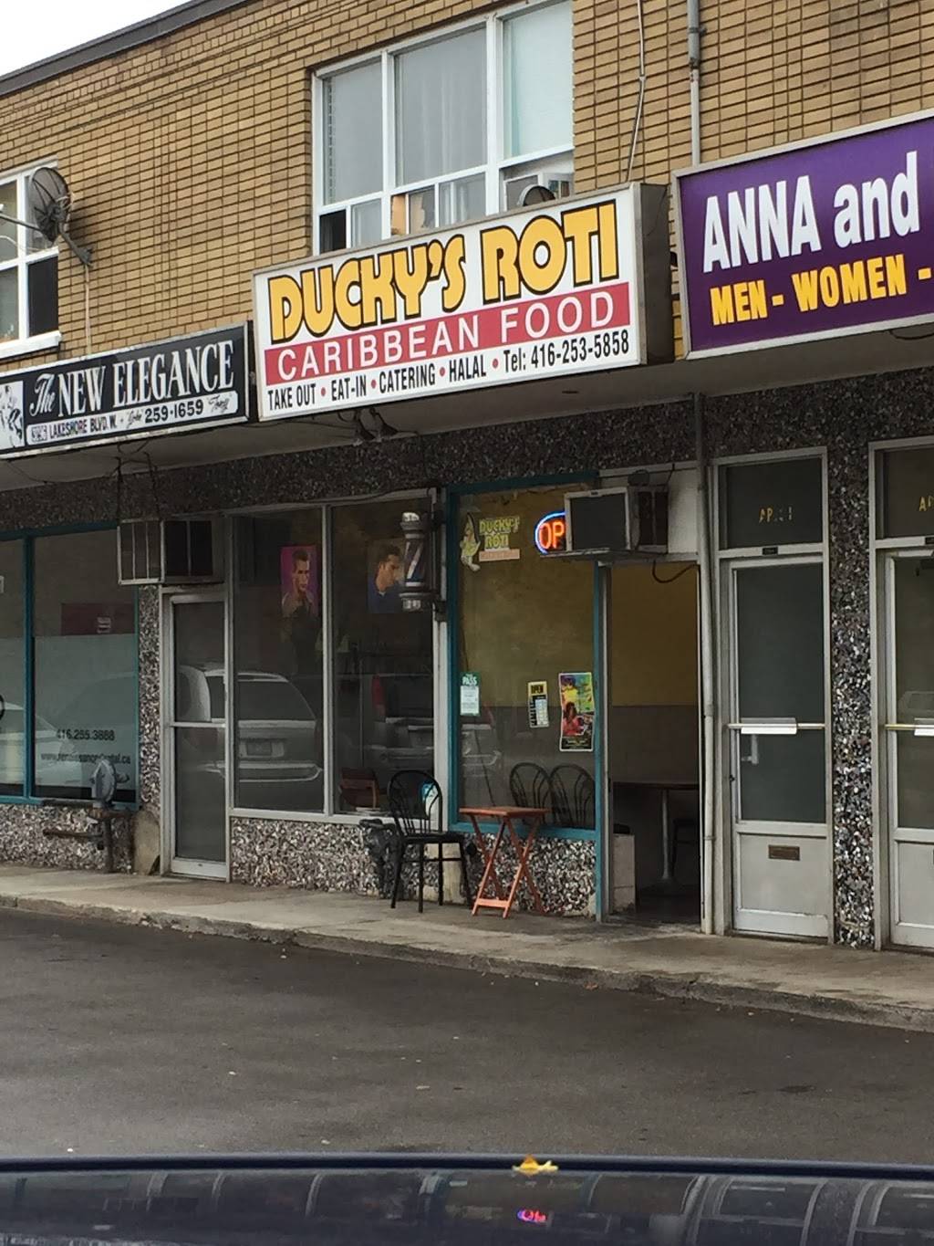 Duckys Roti | restaurant | 3296 Lake Shore Blvd W, Etobicoke, ON M8V 1M4, Canada | 4162535858 OR +1 416-253-5858