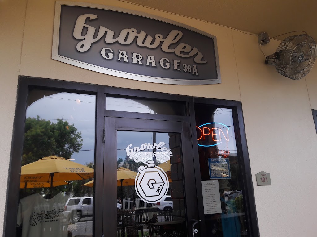 Growler Garage | restaurant | 4368 W County Hwy 30A, Santa Rosa Beach, FL 32459, USA | 8506601965 OR +1 850-660-1965