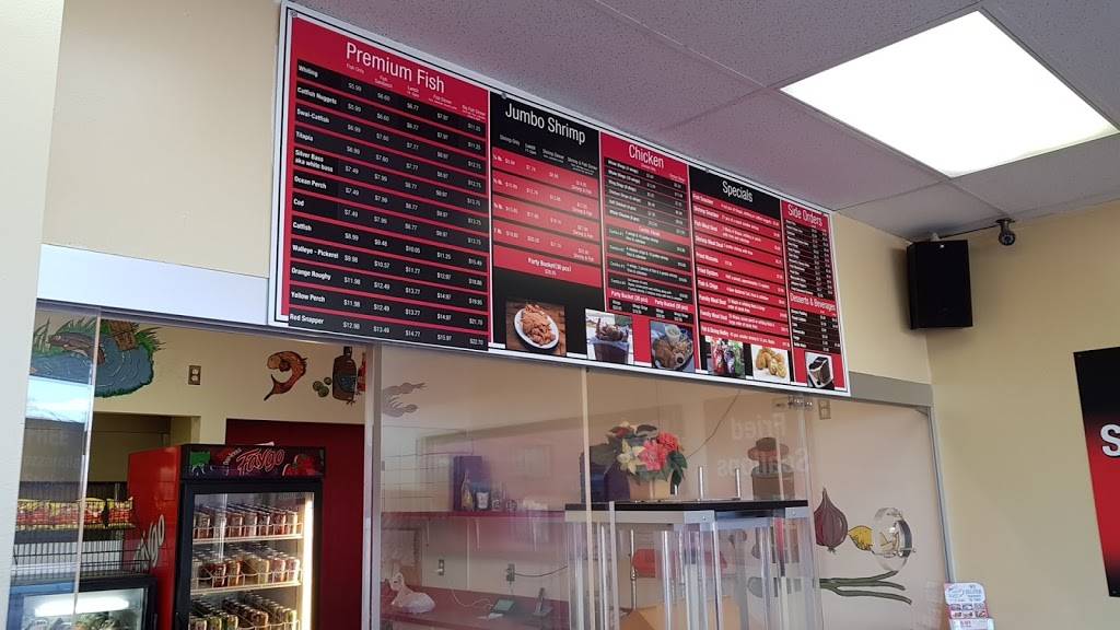 Motown Fish & Shrimp | meal takeaway | 36529 S Gratiot Ave, Clinton Twp, MI 48035, USA | 5867901010 OR +1 586-790-1010