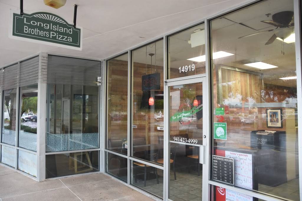 Long Island Brothers New York Pizzeria | restaurant | 14919 Tamiami Trail, North Port, FL 34287, USA | 9414234999 OR +1 941-423-4999