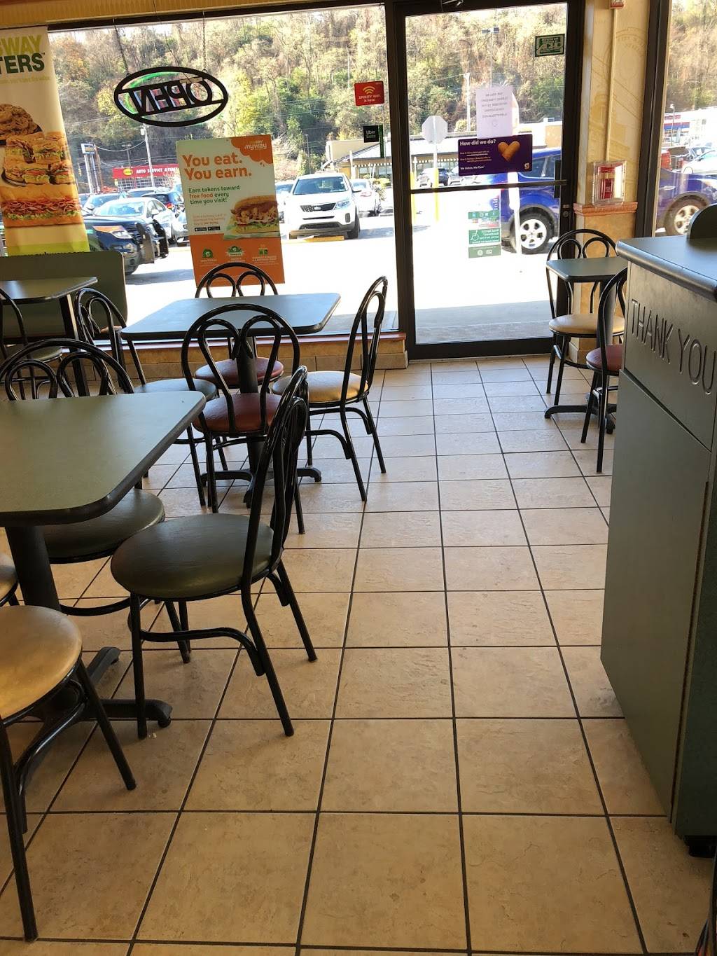 Subway | restaurant | 583 Clairton Blvd, Pleasant Hills, PA 15236, USA | 4126509500 OR +1 412-650-9500