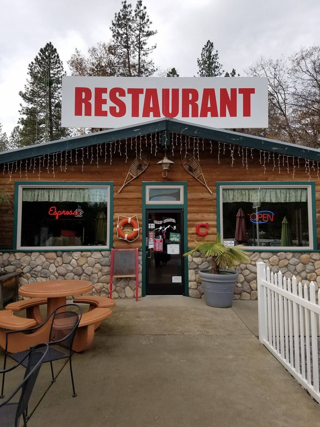 Camp Shasta Coffee Co | restaurant | 20766 Lakeshore Dr, Lakehead, CA 96051, USA | 5302388088 OR +1 530-238-8088