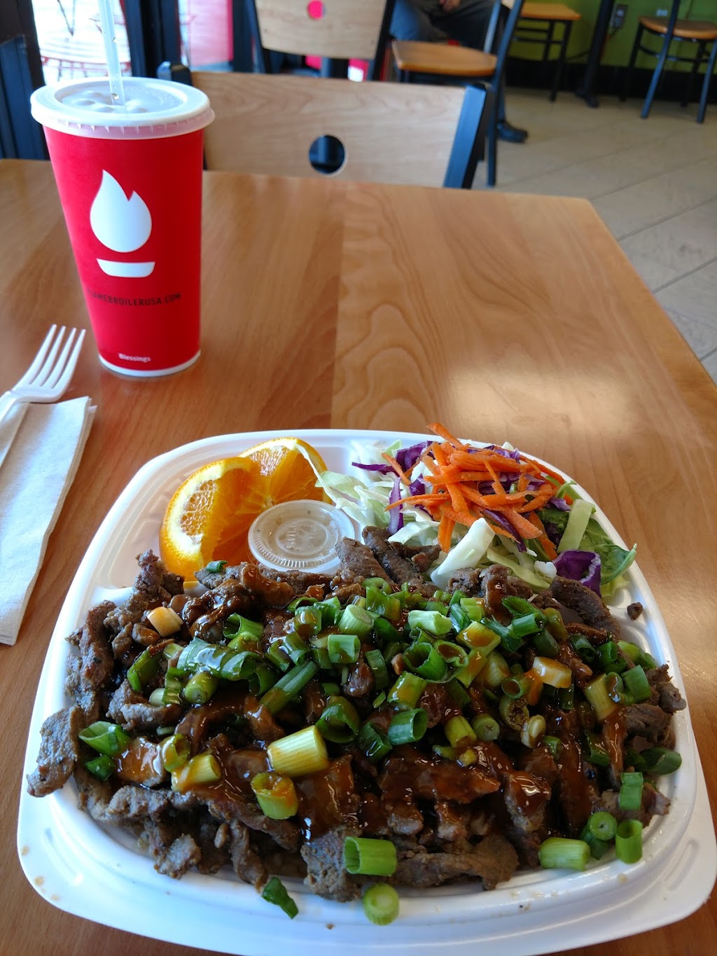 Flame Broiler | restaurant | 2231 McCulloch Blvd N #110, Lake Havasu City, AZ 86406, USA | 9285052695 OR +1 928-505-2695