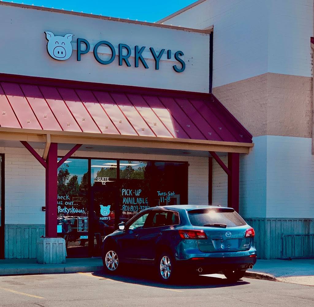 Porkys Kauai | restaurant | 785 E 200 S, Lehi, UT 84043, USA | 8018033783 OR +1 801-803-3783