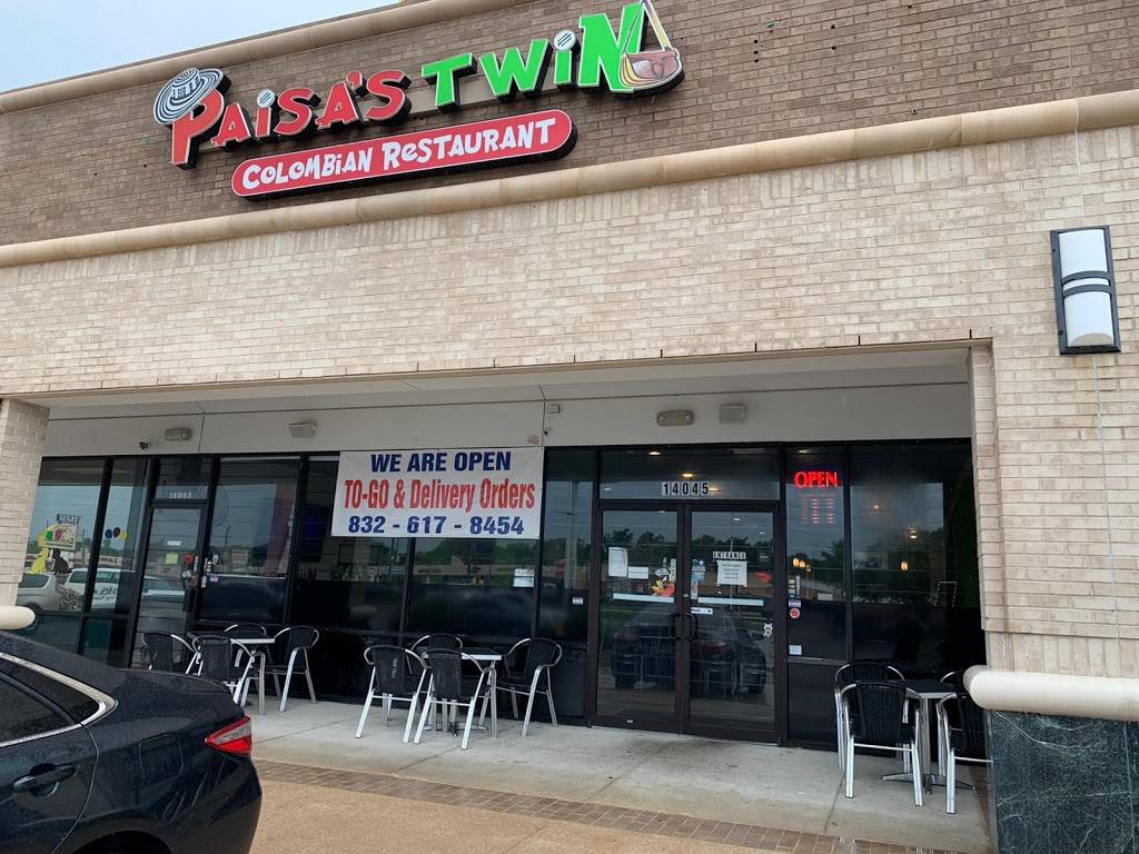 Paisas Twin | restaurant | 14045 Westheimer Rd, Houston, TX 77077, USA | 8326178454 OR +1 832-617-8454