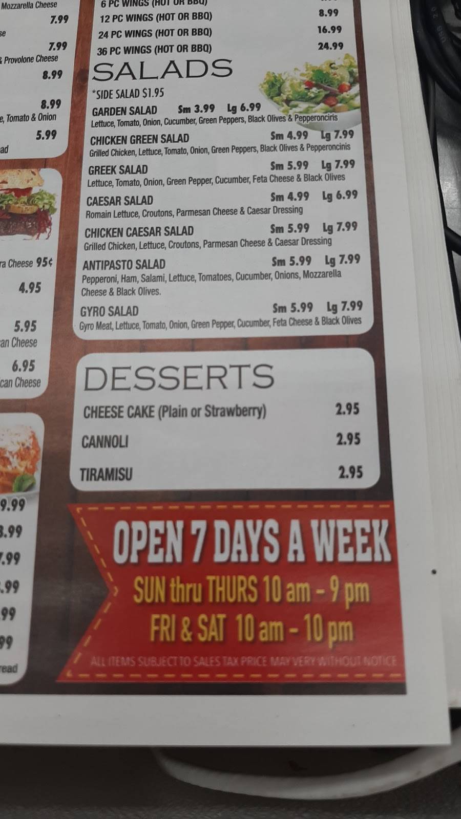 King Market Pizza | restaurant | 7907 Cajon Rd, El Cajon, CA 92021, USA | 6194427897 OR +1 619-442-7897