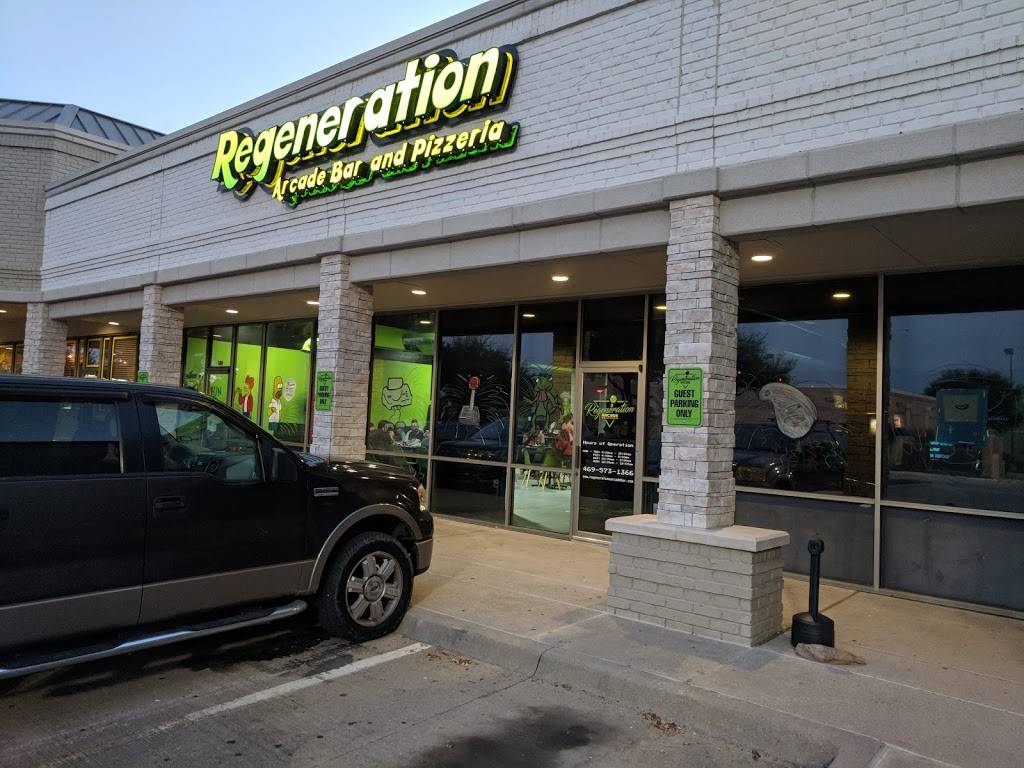 Regeneration Arcade & Pizzeria | restaurant | 17721 Dallas Pkwy #140, Dallas, TX 75287, USA | 4695731366 OR +1 469-573-1366
