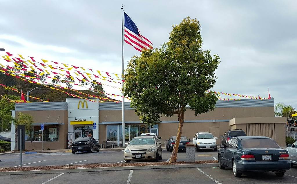 McDonalds | restaurant | 9871 Aero Dr, San Diego, CA 92123, USA | 8582785506 OR +1 858-278-5506