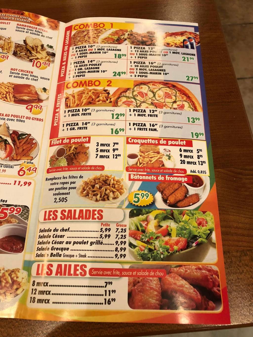 Bella Pizza | restaurant | 810 Rue Notre-Dame, Repentigny, QC J5Y 1B6, Canada | 4505851313 OR +1 450-585-1313