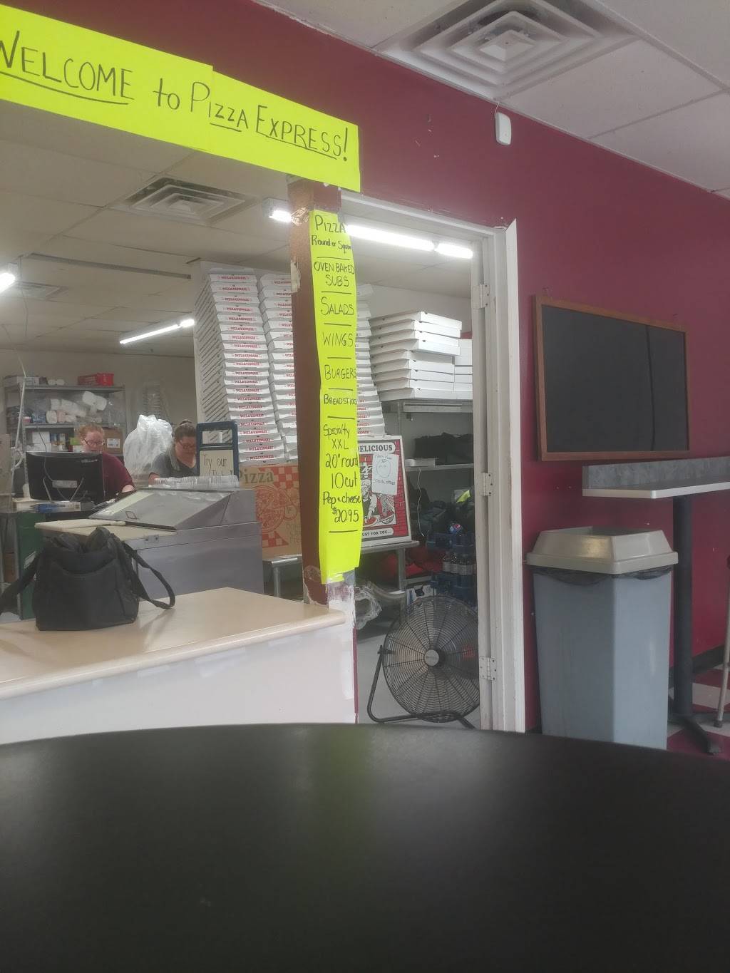 Pizza Express | meal takeaway | 55800 National Rd, Bridgeport, OH 43912, USA | 7406331661 OR +1 740-633-1661