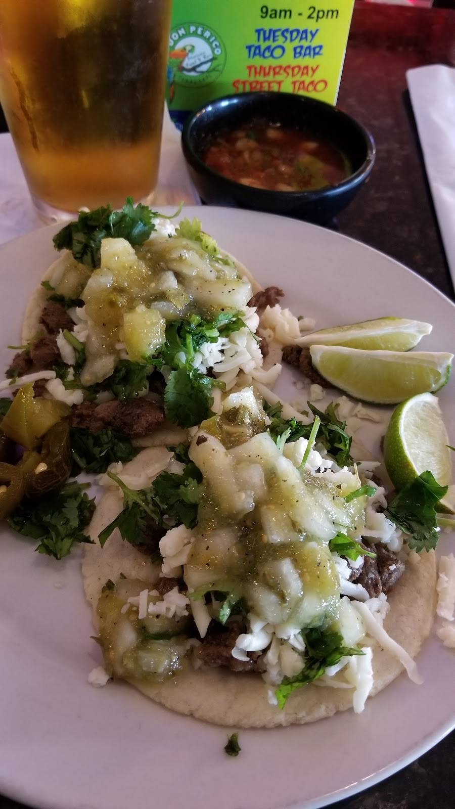 Don Perico Mexican Restaurant | restaurant | 840 Tucker Rd, Tehachapi, CA 93561, USA | 6618225366 OR +1 661-822-5366