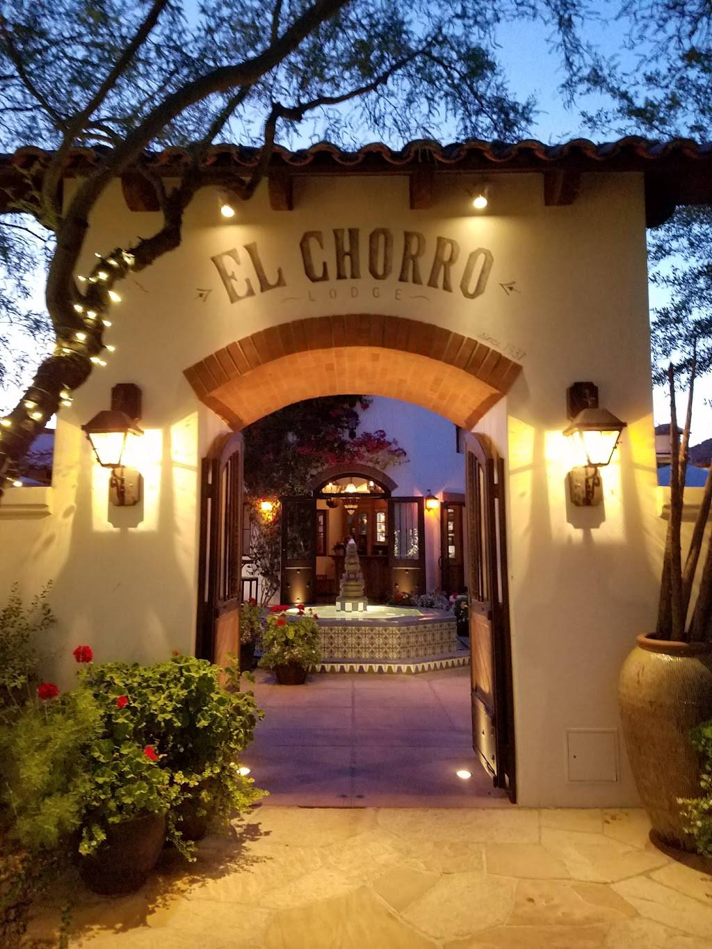 El Chorro | restaurant | 5550 E Lincoln Dr, Paradise Valley, AZ 85253, USA | 4809485170 OR +1 480-948-5170