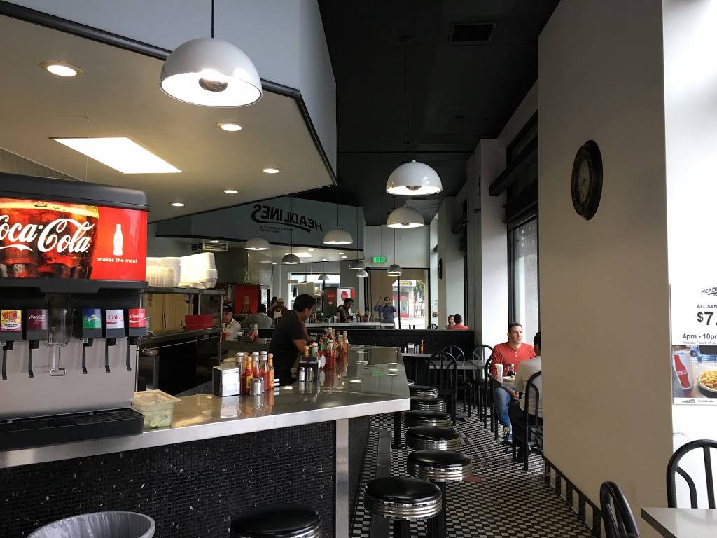 Headlines Diner & Press Club | restaurant | 10922 Kinross Ave, Los Angeles, CA 90024, USA | 3102082424 OR +1 310-208-2424