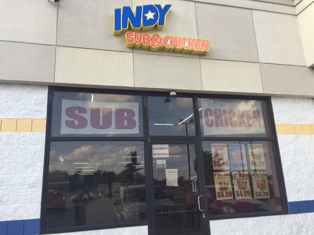 Indy Sub & Chicken | restaurant | 9940 E 38th St, Indianapolis, IN 46235, USA | 3174803314 OR +1 317-480-3314