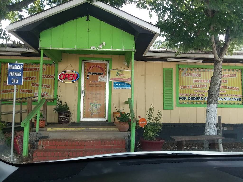 Taco Riendo | restaurant | 9115 US-259, Nacogdoches, TX 75965, USA | 9365591998 OR +1 936-559-1998