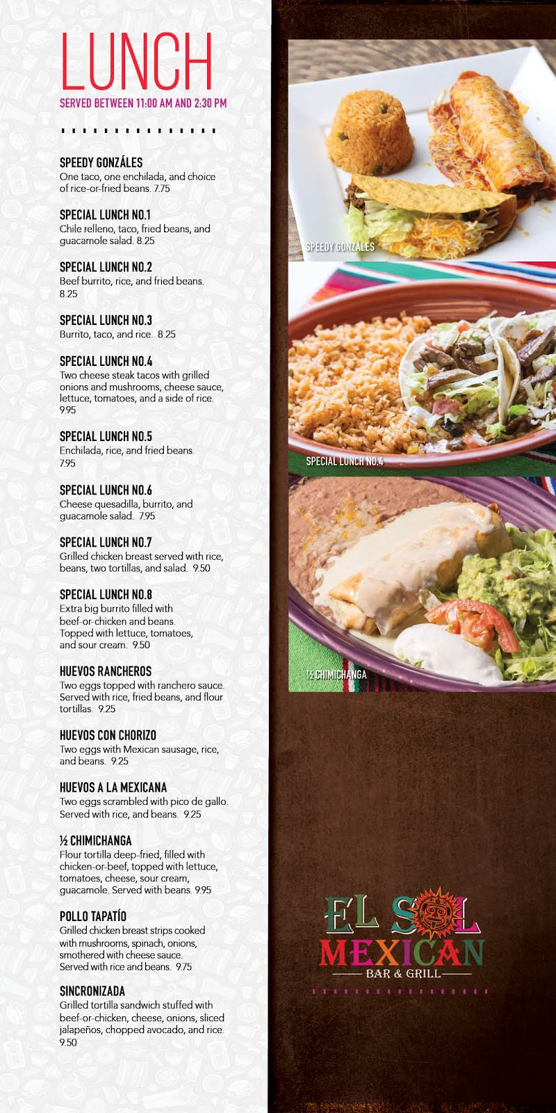 EL SOL MEXICAN GRILL | restaurant | 4520 FL-46, Sanford, FL 32771, USA | 4077326069 OR +1 407-732-6069