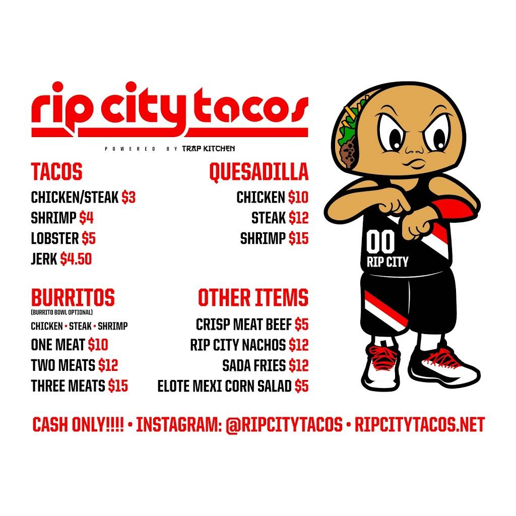 Rip city premium tacos | restaurant | 8403 NE Fremont St, Portland, OR 97220, USA | 5035197843 OR +1 503-519-7843