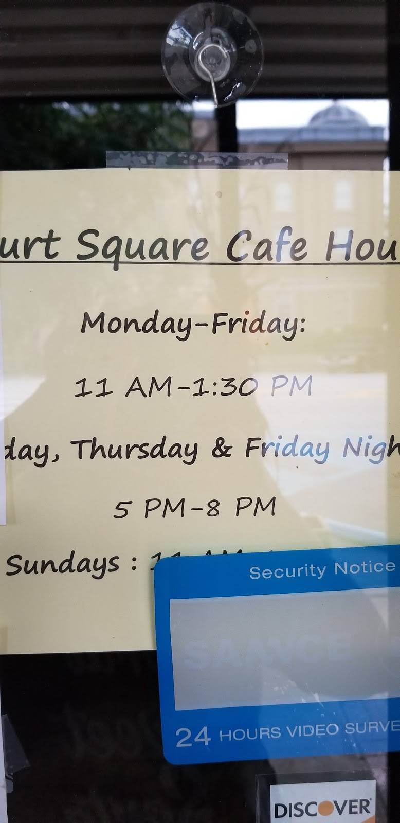 Court Square Cafe | restaurant | 20 Court Sq, Ashland, AL 36251, USA | 2563545000 OR +1 256-354-5000